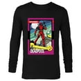 thumbnail image 1 of Marvel Deadpool Super Heroes Trading Card - Long Sleeve T-Shirt for Men - Customized-Black, 1 of 5