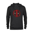thumbnail image 1 of Marvel Deadpool Symbol Red Spray Paint - Pullover Hoodie for Adults - Customized-Black, 1 of 5