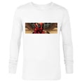 thumbnail image 1 of Marvel Deadpool Thumbs Up Widescreen Comic Art - Long Sleeve T-Shirt for Men - Customized-White, 1 of 5
