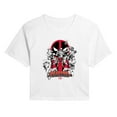 thumbnail image 1 of Marvel - Deadpool Variants - Juniors Cropped Short Sleeve Graphic T-Shirt, 1 of 4