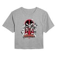 thumbnail image 1 of Marvel - Deadpool Variants - Juniors Cropped Short Sleeve Graphic T-Shirt, 1 of 4