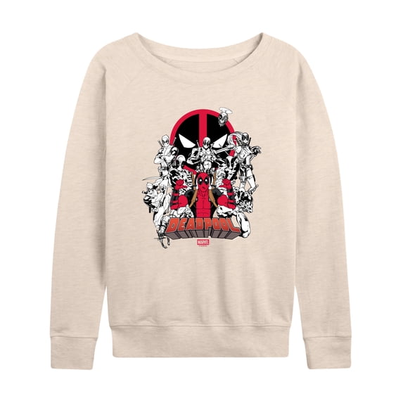 Marvel - Deadpool Variants - Women's French Terry Long Sleeve Pullover