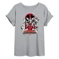 thumbnail image 1 of Marvel - Deadpool Variants - Women's Oversized Graphic T-Shirt, 1 of 4