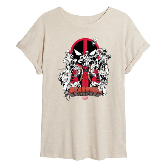 Marvel - Deadpool Variants - Women's Oversized Graphic T-Shirt