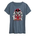 thumbnail image 1 of Marvel - Deadpool Variants - Women's Short Sleeve Graphic T-Shirt, 1 of 4