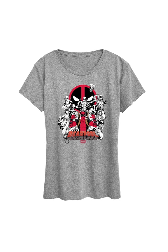- Deadpool Variants - Women's Short Sleeve Graphic T-Shirt