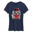 thumbnail image 1 of Marvel - Deadpool Variants - Women's Short Sleeve Graphic T-Shirt, 1 of 4