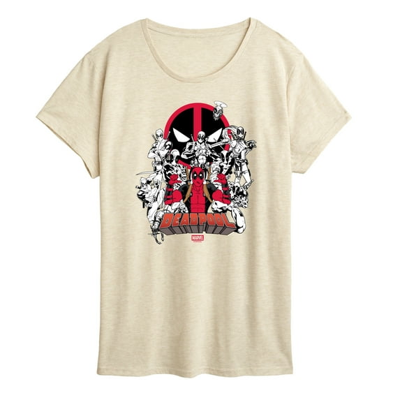 Marvel - Deadpool Variants - Women's Short Sleeve Graphic T-Shirt