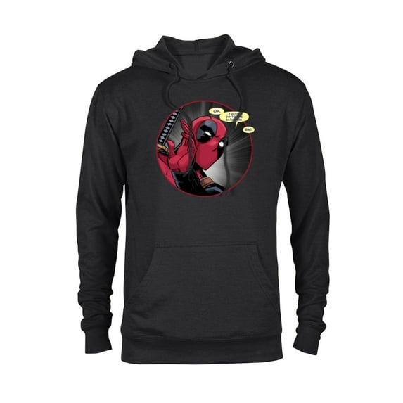 Marvel Deadpool Wade Wilson Gotta Go to the Bathroom Comic - Pullover Hoodie for Adults - Customized-Black
