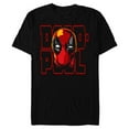 thumbnail image 1 of Marvel Deadpool Wade Wilson Head - Short Sleeve Blended T-Shirt for Adults - Customized-Black, 1 of 5