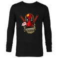 thumbnail image 1 of Marvel Deadpool Wade Wilson Swords and Chains - Long Sleeve T-Shirt for Men - Customized-Black, 1 of 5