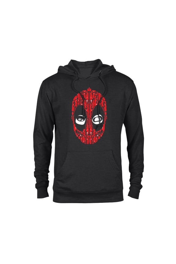 Deadpool Wade Wilson Taco Eyes - Pullover Hoodie for Adults - Customized-Black