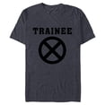thumbnail image 1 of Marvel Deadpool Wade Wilson X-Force Trainee Outline - Short Sleeve Blended T-Shirt for Adults - Customized-Navy Heather, 1 of 5