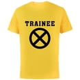 thumbnail image 1 of Marvel Deadpool Wade Wilson X-Force Trainee Outline - Short Sleeve Cotton T-Shirt for Adults - Customized-Yellow, 1 of 5