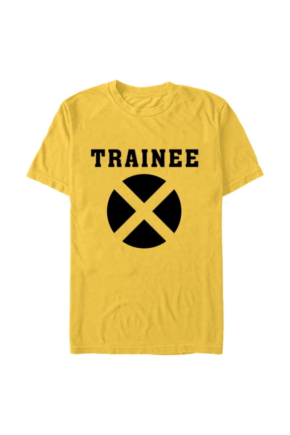 Deadpool Wade Wilson X-Force Trainee - Short Sleeve Blended T-Shirt for Adults - Customized-Yellow