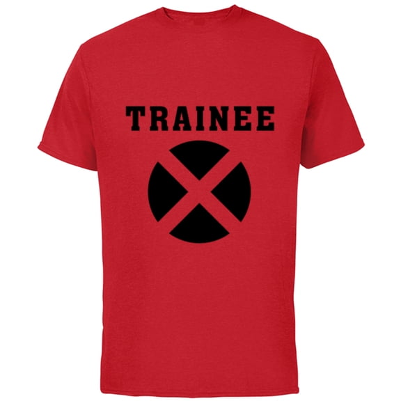 Marvel Deadpool Wade Wilson X-Force Trainee - Short Sleeve Cotton T-Shirt for Adults - Customized-Red