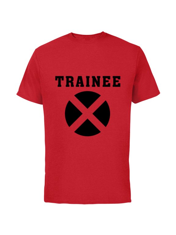 Deadpool Wade Wilson X-Force Trainee - Short Sleeve Cotton T-Shirt for Adults - Customized-Red