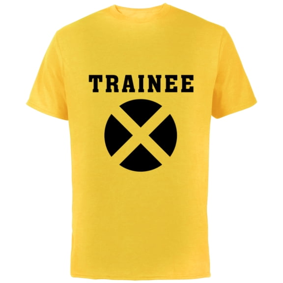 Marvel Deadpool Wade Wilson X-Force Trainee - Short Sleeve Cotton T-Shirt for Adults - Customized-Yellow