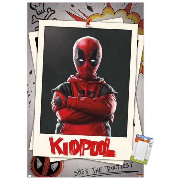 Marvel Deadpool & Wolverine (2024) - Kidpool Wall Poster, 22.375" x 34"