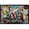 thumbnail image 1 of Marvel Deadpool & Wolverine - Avengers Wall Poster, 14.725" x 22.375" Framed, 1 of 5