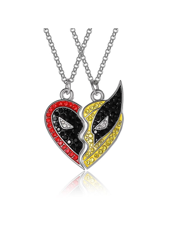 Deadpool and Wolverine Necklace Set of Two Official License