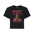 thumbnail image 1 of Marvel Deadpool & Wolverine - Best Bubs - Juniors Cropped Graphic T-Shirt, 1 of 5