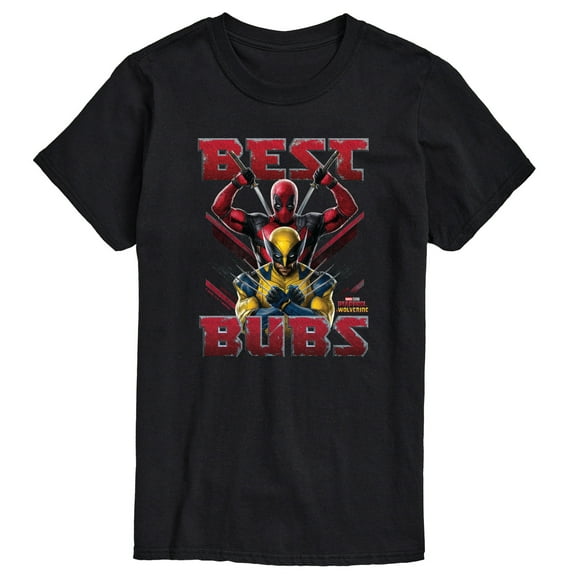 Marvel Deadpool & Wolverine - Best Bubs - Men's Short Sleeve Graphic T-Shirt