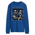 thumbnail image 1 of Marvel Deadpool & Wolverine - Character Grid - Men's Long Sleeve Graphic T-Shirt, 1 of 5