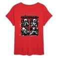 thumbnail image 1 of Marvel Deadpool & Wolverine - Character Grid - Women's Oversized Graphic T-Shirt, 1 of 4