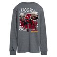 thumbnail image 1 of Marvel Deadpool & Wolverine - Dogpool Doodles - Men's Long Sleeve Graphic T-Shirt, 1 of 5