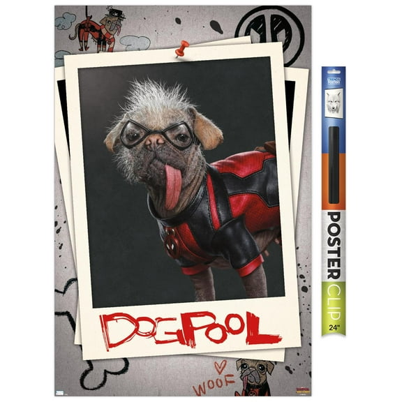 Marvel Deadpool & Wolverine - Dogpool Wall Poster, 22.375" x 34"