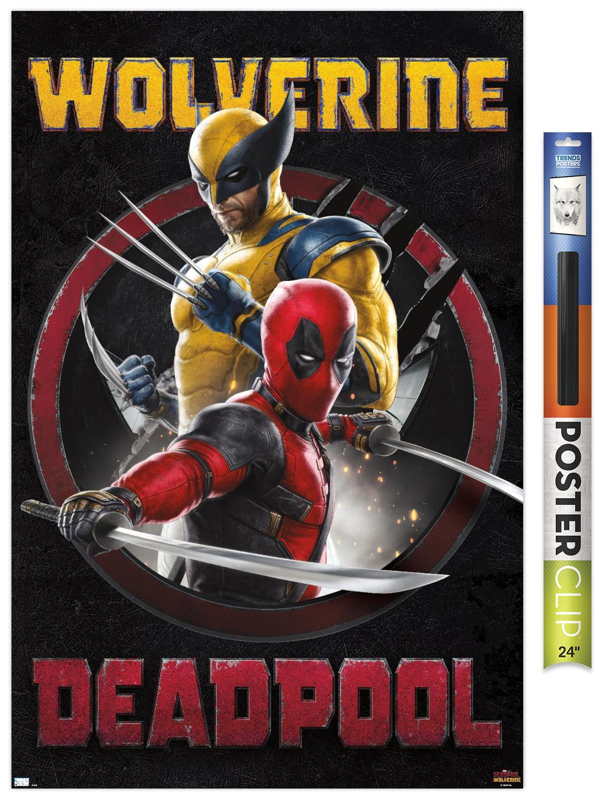 Marvel Deadpool & Wolverine - Duo Wall Poster, 22.375