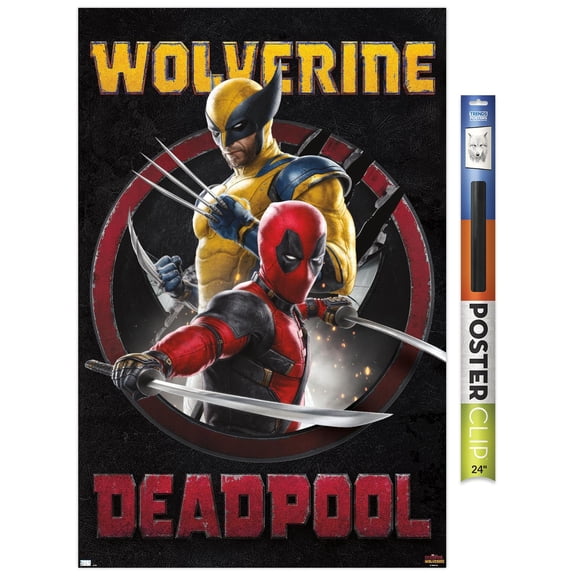 Marvel Deadpool & Wolverine - Duo Wall Poster, 22.375" x 34"