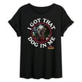thumbnail image 1 of Marvel Deadpool & Wolverine - Got That Dog In Me - Women's Oversized Graphic T-Shirt, 1 of 5