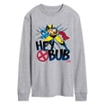thumbnail image 1 of Marvel Deadpool & Wolverine - Hey Bub Wolverine - Men's Long Sleeve Graphic T-Shirt, 1 of 5