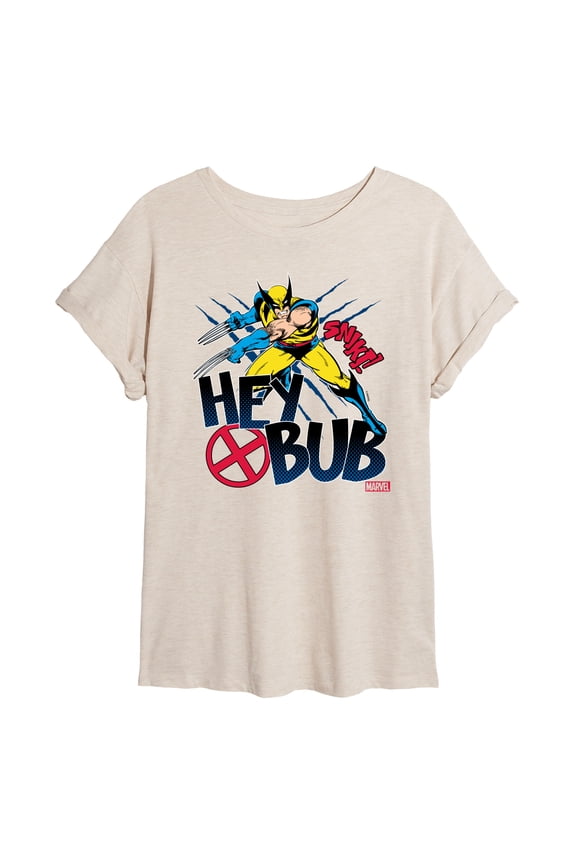 Deadpool & Wolverine - Hey Bub Wolverine - Women's Oversized Graphic T-Shirt
