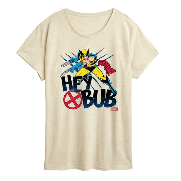 Marvel Deadpool & Wolverine - Hey Bub Wolverine - Women's Short Sleeve Graphic T-Shirt