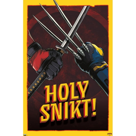 Marvel Deadpool & Wolverine - Holy Snikt! Wall Poster, 22.375" x 34"