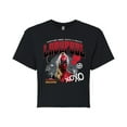 thumbnail image 1 of Marvel Deadpool & Wolverine - Ladypool Xoxo - Juniors Cropped Graphic T-Shirt, 1 of 5