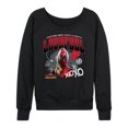 thumbnail image 1 of Marvel Deadpool & Wolverine - Ladypool Xoxo - Women's French Terry Pullover Sweatshirt, 1 of 5