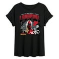 thumbnail image 1 of Marvel Deadpool & Wolverine - Ladypool Xoxo - Women's Oversized Graphic T-Shirt, 1 of 5