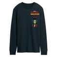 thumbnail image 1 of Marvel Deadpool & Wolverine - Logo And Icons - Men's Long Sleeve Graphic T-Shirt, 1 of 5
