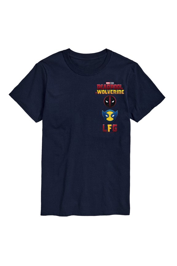 Deadpool & Wolverine - Logo And Icons - Men's Short Sleeve Graphic T-Shirt