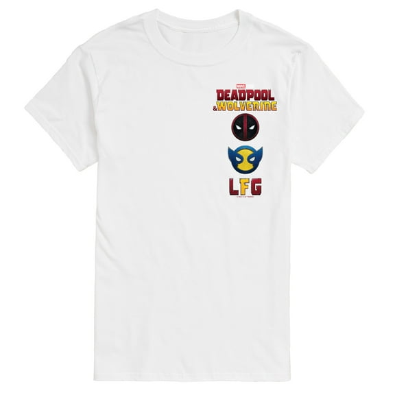 Marvel Deadpool & Wolverine - Logo And Icons - Men's Short Sleeve Graphic T-Shirt