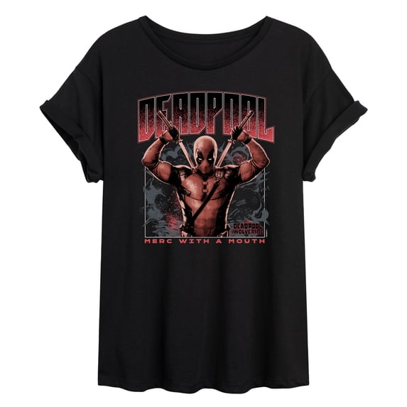 Marvel - Deadpool & Wolverine Merc With A Mouth Women's Relaxed Fit T-Shirt
