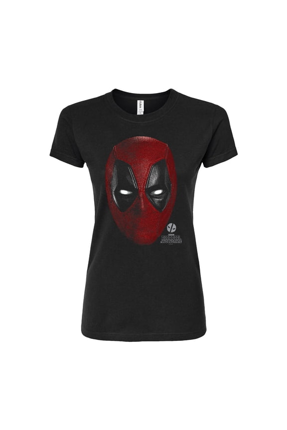 Deadpool & Wolverine - Oversized Face - Juniors Fitted Graphic T-Shirt