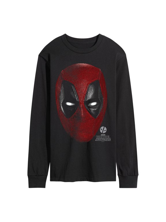 Deadpool & Wolverine - Oversized Face - Men's Long Sleeve Graphic T-Shirt