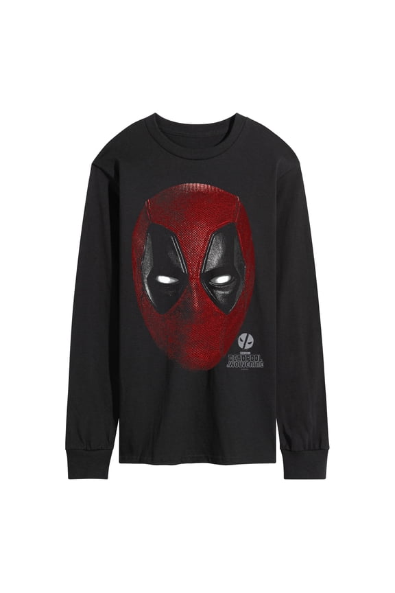 Deadpool & Wolverine - Oversized Face - Men's Long Sleeve Graphic T-Shirt
