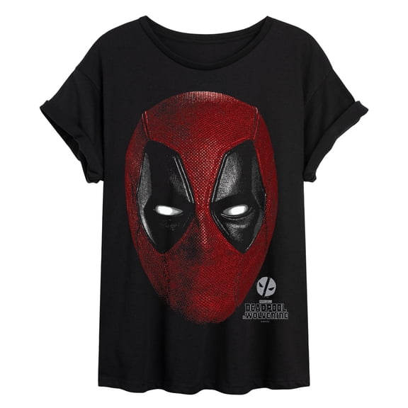 Marvel - Deadpool & Wolverine Oversized Face Women's Relaxed Fit T-Shirt