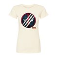 thumbnail image 1 of Marvel Deadpool & Wolverine - Scratch Logo - Juniors Fitted Graphic T-Shirt, 1 of 5
